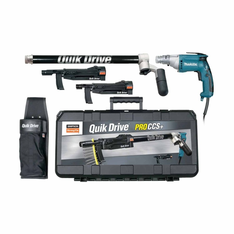 Simpson Strong-Tie PROCCS+M25K (2500 RPM) Quik Drive Multi-Purpose Combo System with Makita Screwdriver Motor