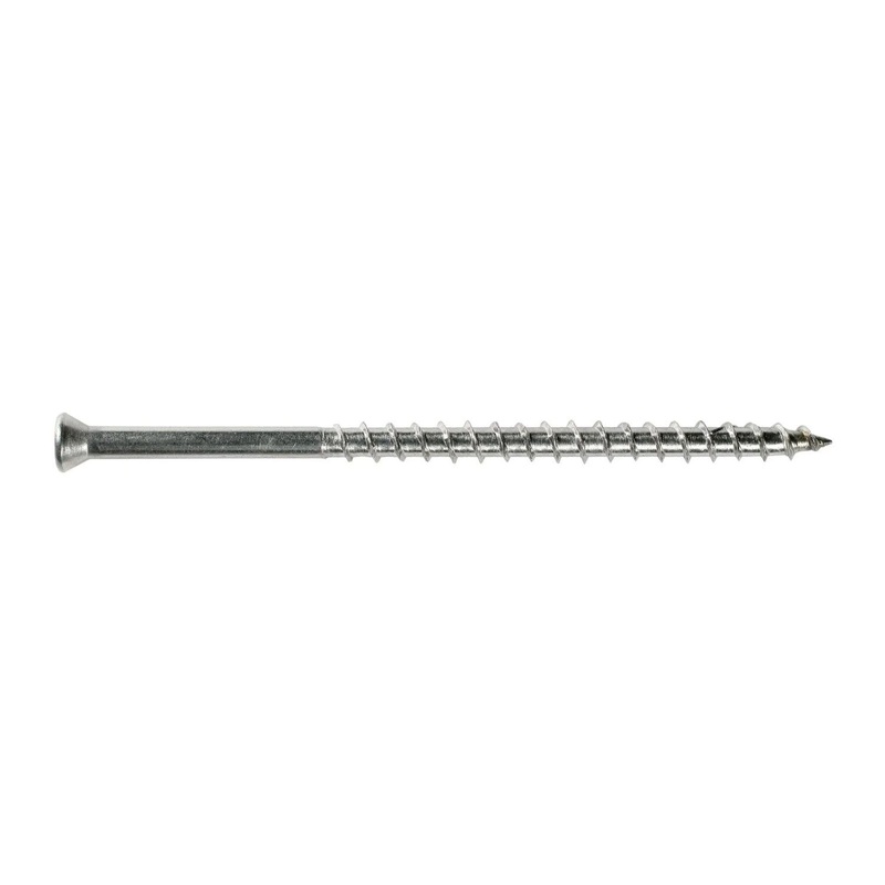 Simpson Strong-Tie S07300FBB (#7 x 3) Trim-Head Screw, Square Drive Type 305 Stainless Steel (2000 Pack)