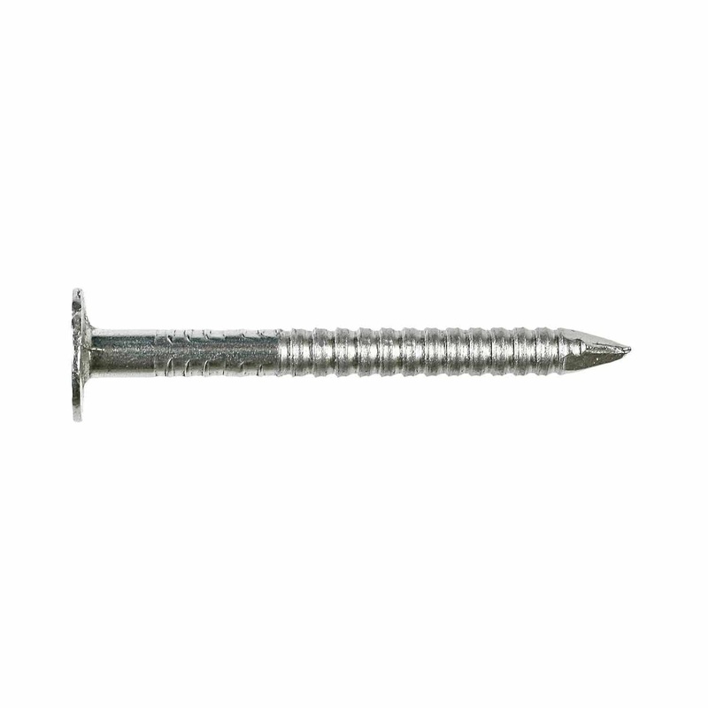 Simpson Strong-Tie S1010ARNB (3 x 0.131) Annular Ring Shank Roofing Nail Type 304 Stainless Steel (25 lb. Tub)