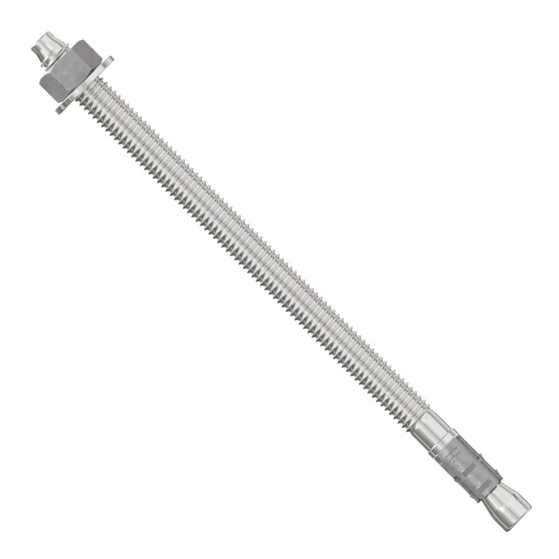 Simpson Strong-Tie STB2-37700S4F50 (3/8 x 7) Strong-Bolt 2 Type 304 Stainless-Steel Wedge Anchor, Fully Assembled (50 Pack)