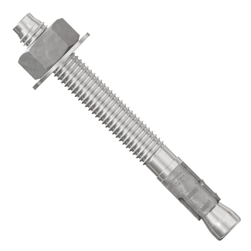 Simpson Strong-Tie STB2-50434S6F25 (1/2 x 4-3/4) Strong-Bolt 2 Type 316 Stainless-Steel Wedge Anchor, Fully Assembled (25 Pack)