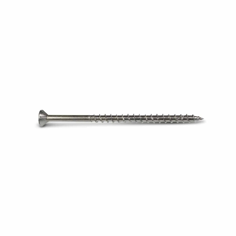 Simpson Strong-Tie S10300WPP (#10 x 3) T25 Flat Head Wood Screw – Type 305 Stainless Steel (350 Pack)