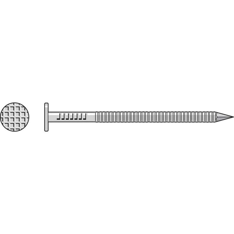 Simpson Strong-Tie S16SNDB (3-1/2 x 0.120) Wood Siding Nail Type 304 Stainless Steel (25 lb. Tub)