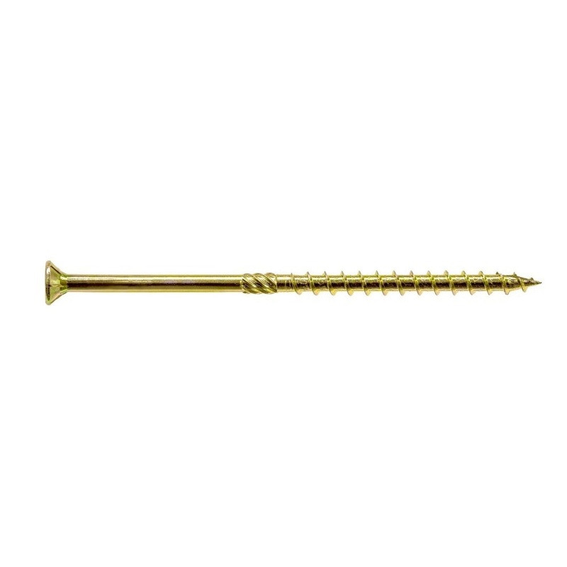 Simpson Strong-Tie SDCP22614-R50 (0.315 x 6-1/4) Strong-Drive SDCP Timber-CP Screw T40, Yellow Zinc (50 Pack)