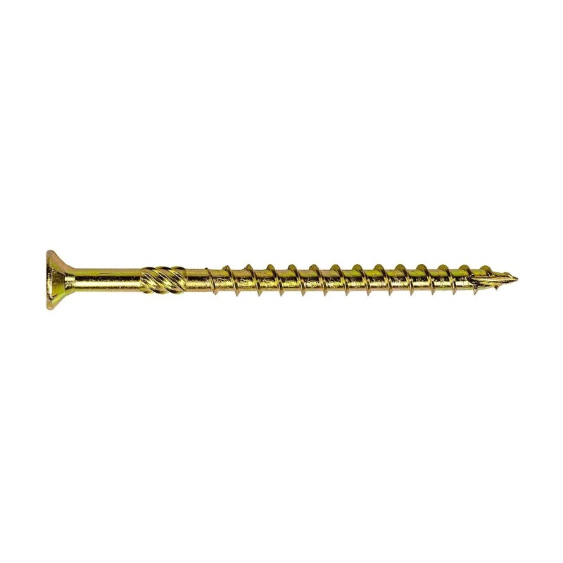 Simpson Strong-Tie SDCP22434-R50 (0.315 x 4-3/4) Strong-Drive SDCP Timber-CP Screw T40, Yellow Zinc (50 Pack)