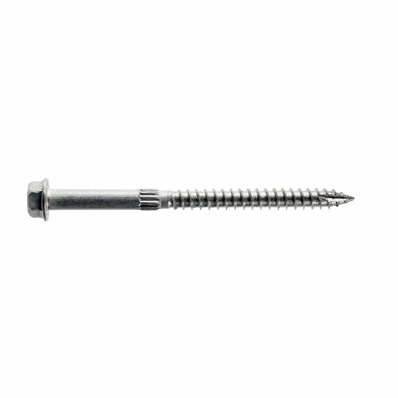 Simpson Strong-Tie SDS25112SS-RP5 (1/4 x 1-1/2) Strong-Drive SDS Type 316 Stainless Steel Heavy-Duty Connector Screw (5 Pack)