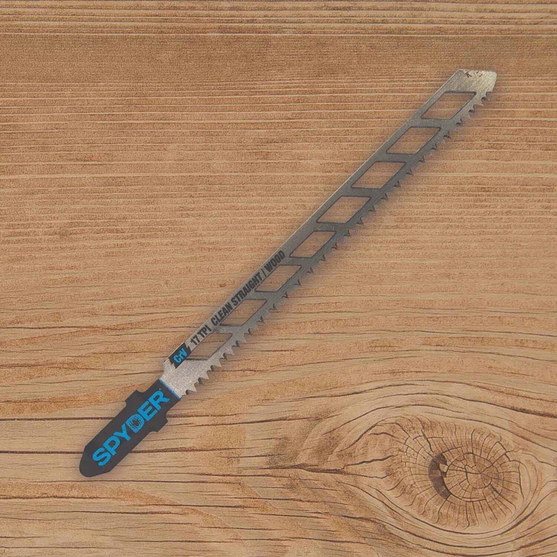 Spyder 300101 Skeleton 10-TPI T-Shank CRV Jig Saw Blades (2-Pack)