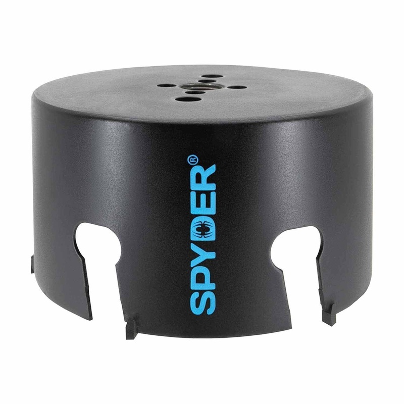 Spyder 600047CF 4-3/4-Inch Tungsten Carbide Tipped (TCT) Non-Arbored Hole Saw