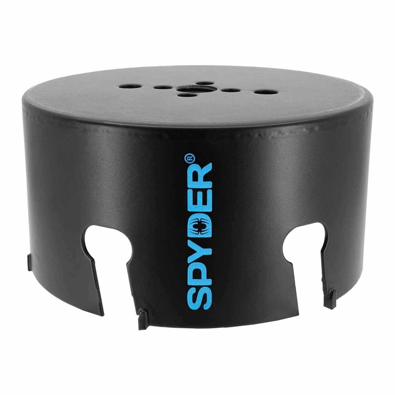 Spyder 600048CF 5-Inch Tungsten Carbide Tipped (TCT) Non-Arbored Hole Saw