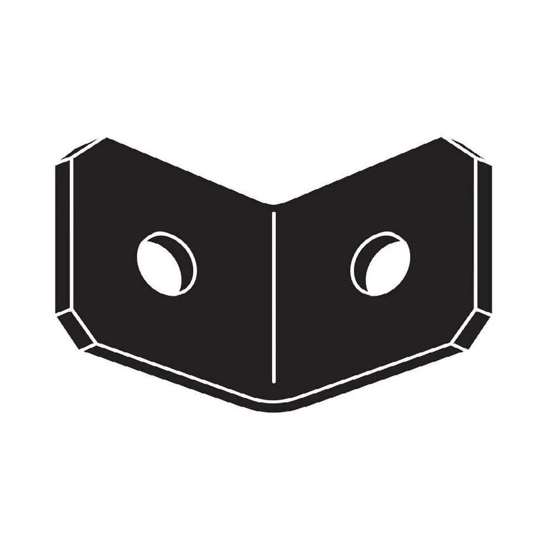 Simpson OHA33 Strong-Tie 3×3 Ornamental Heavy Angle Black Powder-Coated