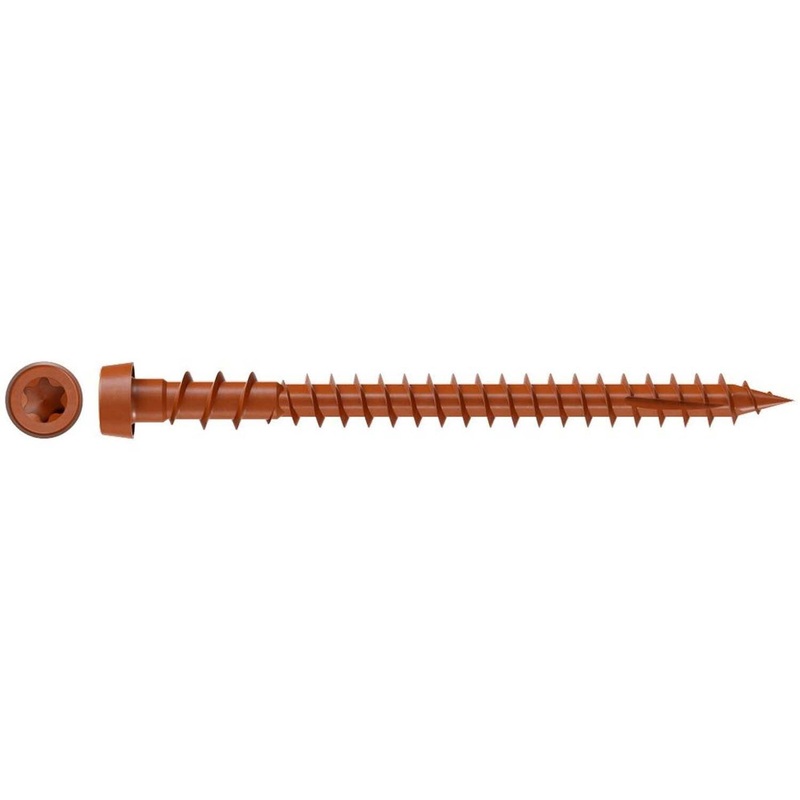 Simpson Strong-Tie DCU238STN01 (#10 x 2-3/8) Deck-Drive DCU Composite Screw Quik Guard Tan (1000 Pack)