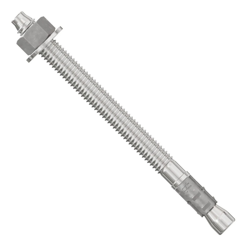 Simpson Strong-Tie STB2-37500S4F50 (3/8 x 5) Strong-Bolt 2 Type 304 Stainless-Steel Wedge Anchor, Fully Assembled (50 Pack)