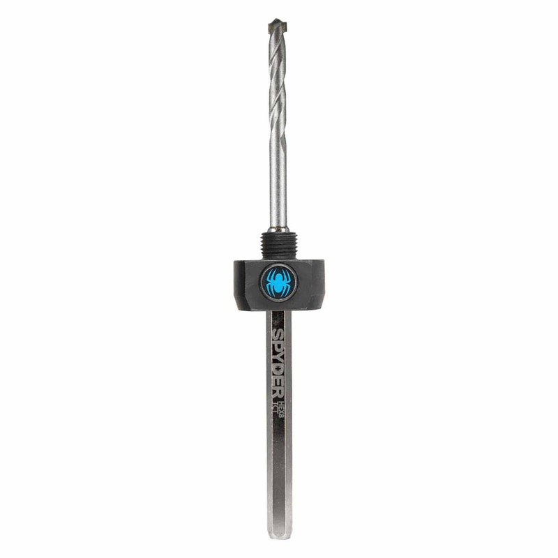 Spyder 600638P Hex8 3/8-Inch TCT Quick Change Hole Saw Arbor Assembly