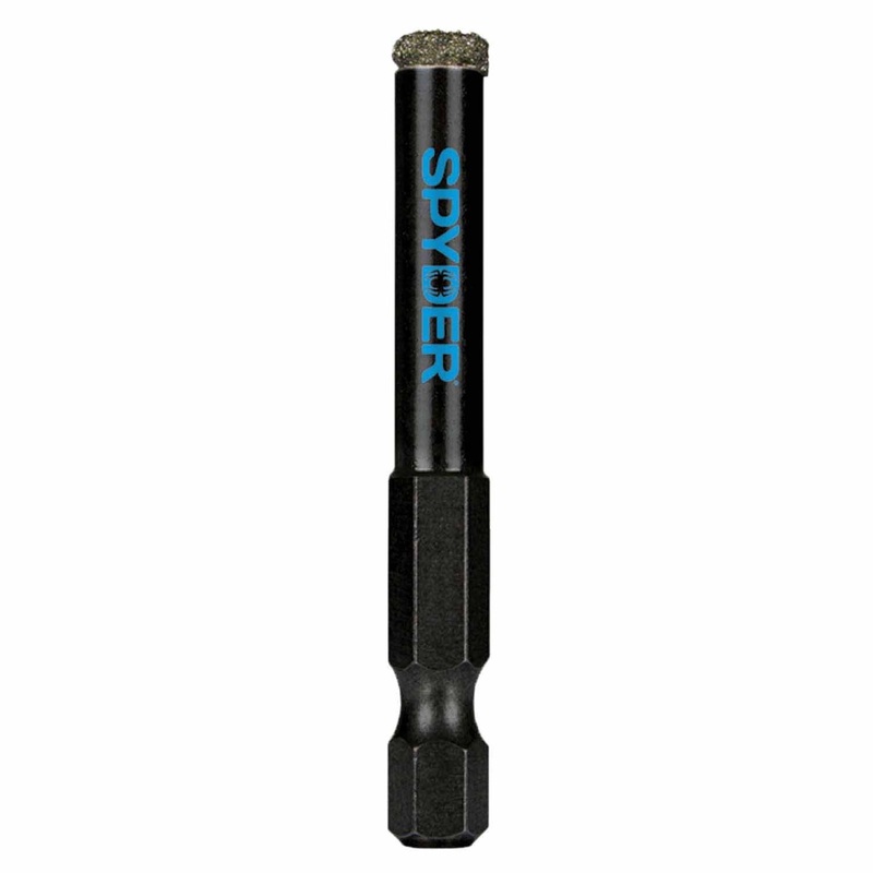 Spyder 600847 1/4-Inch Diamond Edge Arbored Hole Saw Bit