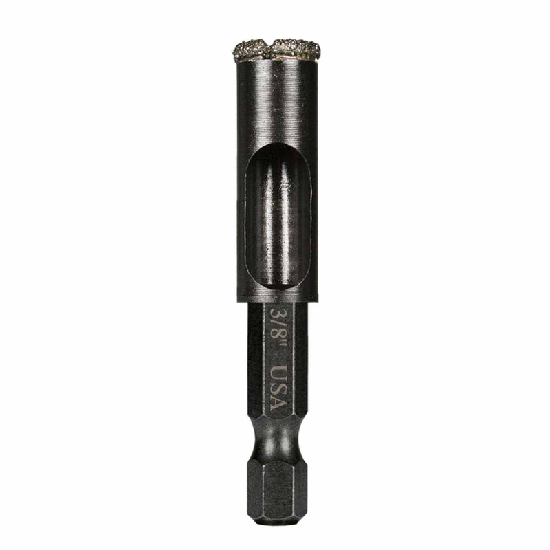 Spyder 600849 3/8-Inch Diamond Edge Arbored Hole Saw Bit