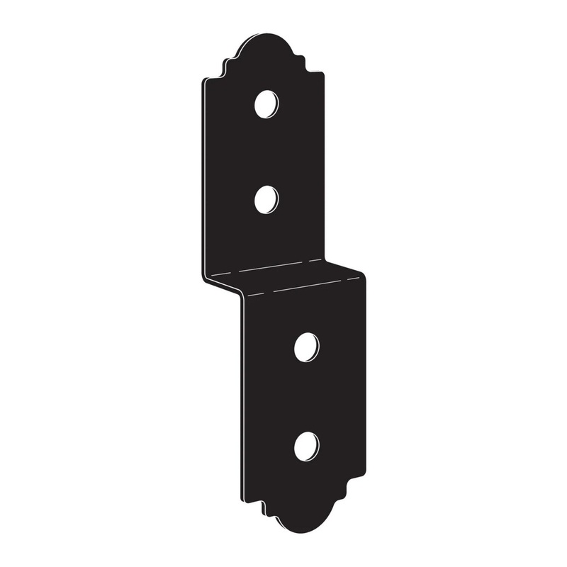 Simpson APDJT2-4 Strong-Tie Outdoor Accents Mission Collection Deck Joist Tie for 2x Joists