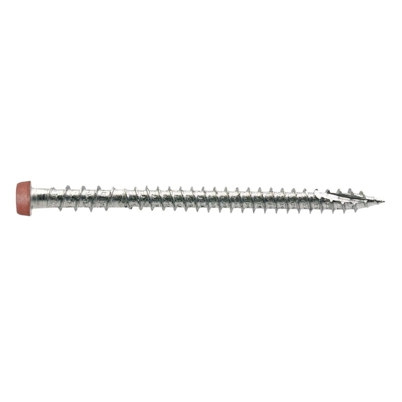 Simpson DCU234MB305RD Strong-Tie Deck-Drive DCU Composite Screw #10 x 2-3/4 T20, Type 305, Red (1750 Pack)