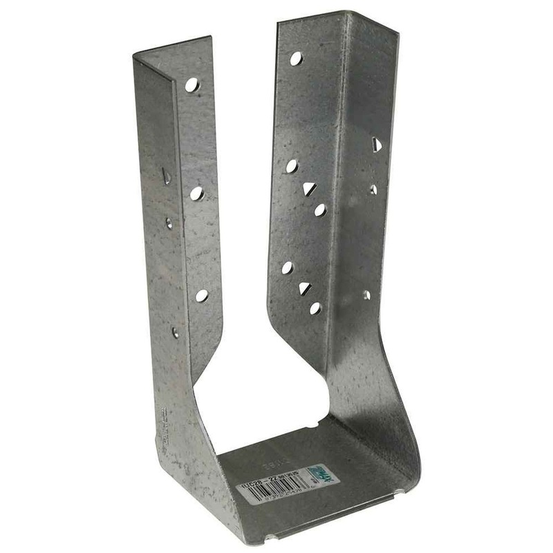 Simpson HUC28-2Z Strong-Tie Face-Mount Concealed-Flange Joist Hanger for Double 2×8