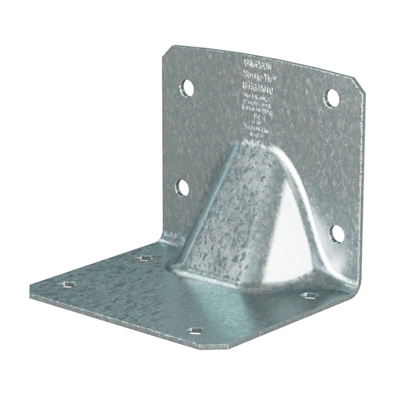 Simpson S/HGAM10KT Strong-Tie Hurricane Gusset Angle for Masonry with Screws (10 Pack)