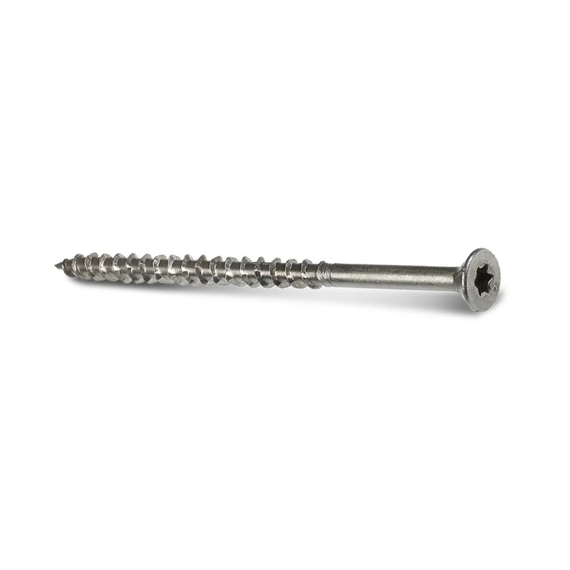 Simpson S10100WPB Strong-Tie Deck-Drive DWP Wood SS Screw #10 x 1 T-25, Flat Head, Type 305 (4500 Pack)