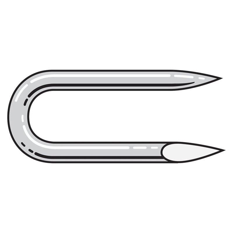 Simpson S13125FS1 Strong-Tie Fencing Staples 1-1/4 Type 304 Stainless Steel (1 lb.)