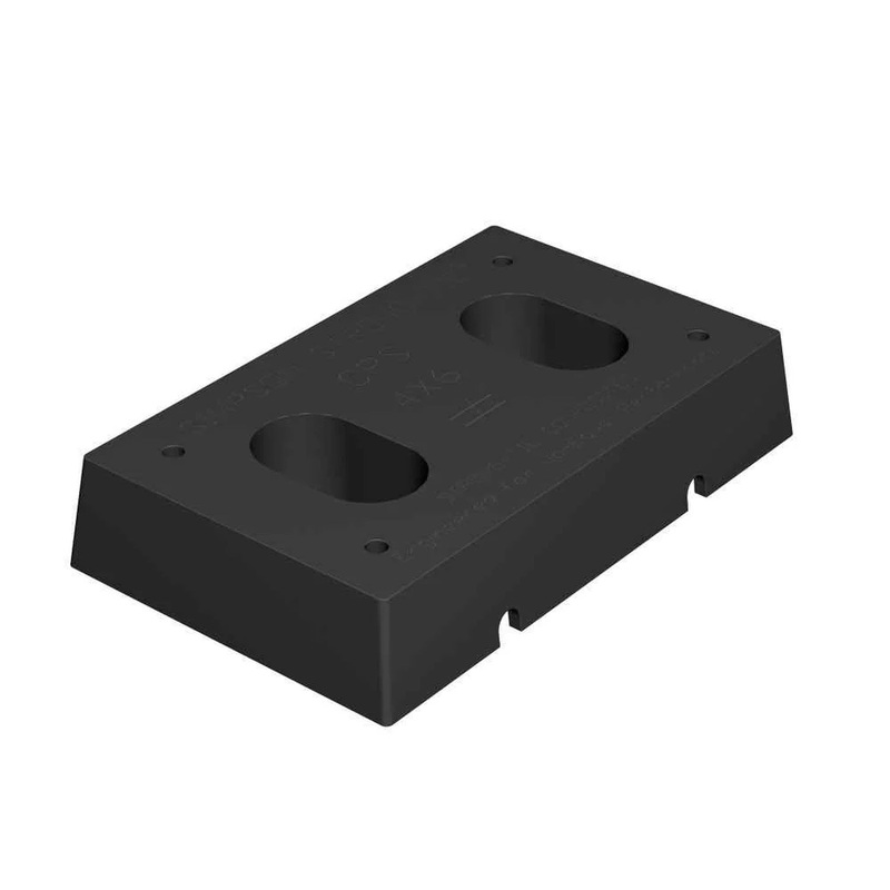 Simpson CPS46 Strong-Tie Composite Plastic Standoff for 4×6