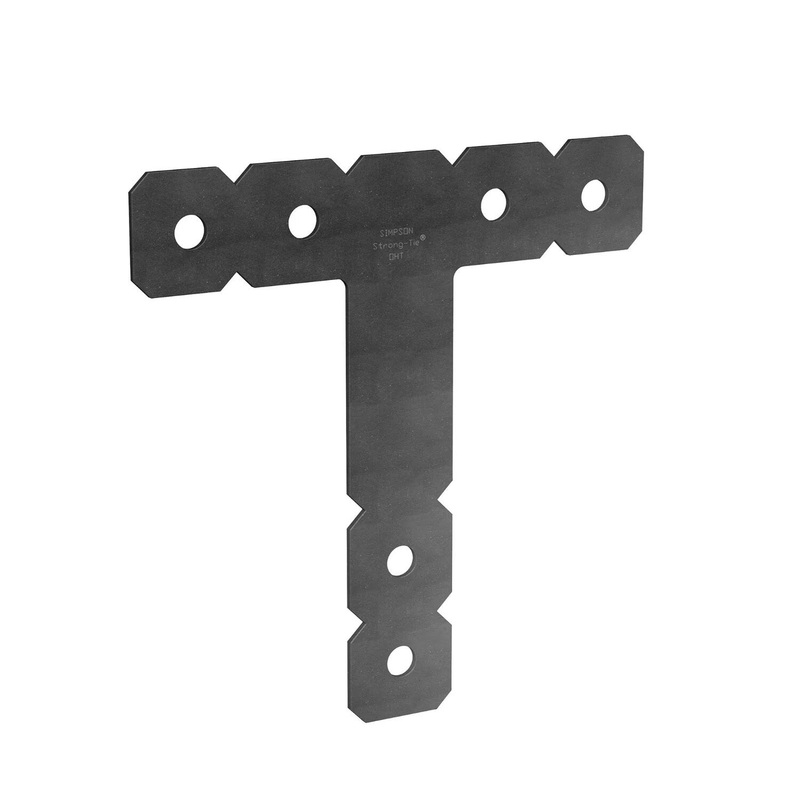 Simpson OT Strong-Tie Ornamental T Strap Black Powder-Coated
