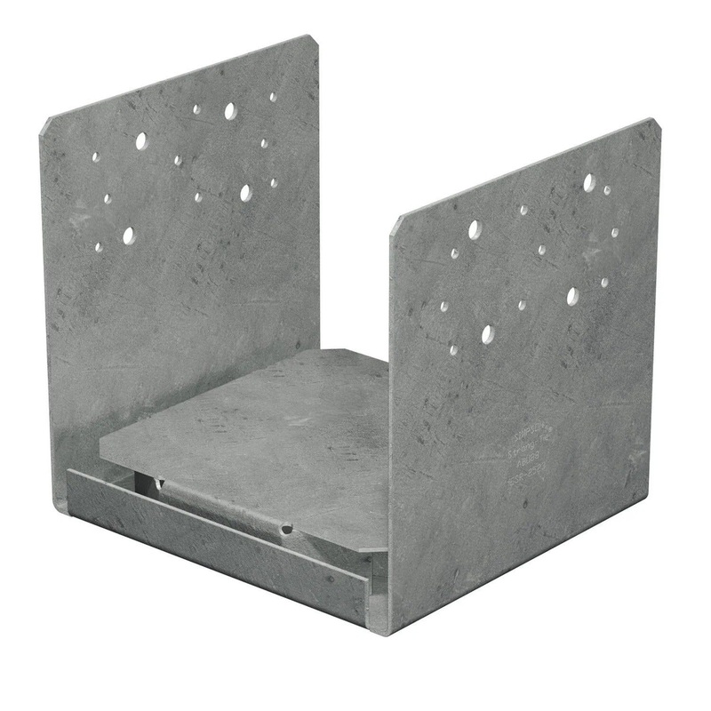 Simpson ABU88HDG Strong-Tie Adjustable Post Base for 8×8 Lumber