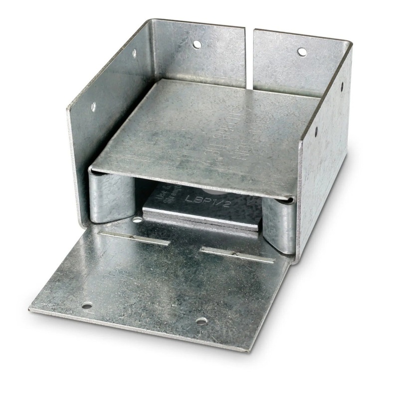 Simpson ABW44Z Strong-Tie Adjustable Post Base for 4×4 Lumber