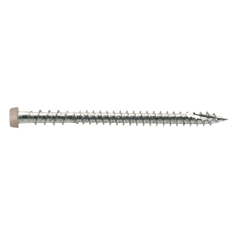 Simpson DCU234S316GR01 Quik Drive Collated Composite Deck Screw – Gray 01 (1000 Pack)