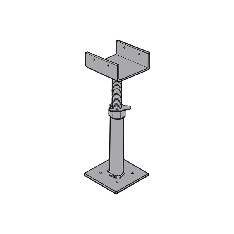 Simpson J1116 Strong-Tie Adjustable Jack Pier for Structural Support