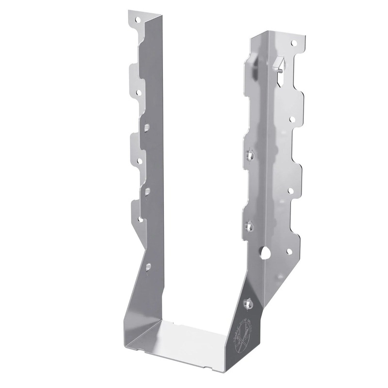 Simpson LUS210-2SS Strong-Tie Stainless-Steel Face-Mount Joist Hanger for Double 2×10
