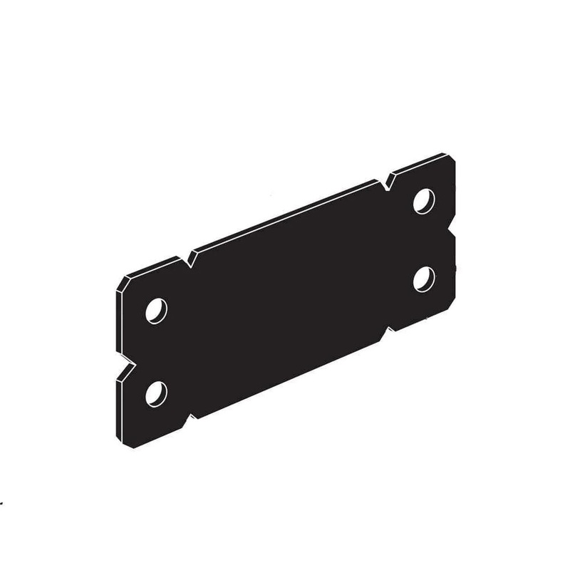 Simpson OHS195 Strong-Tie Ornamental Strap Tie Black Powder Coated