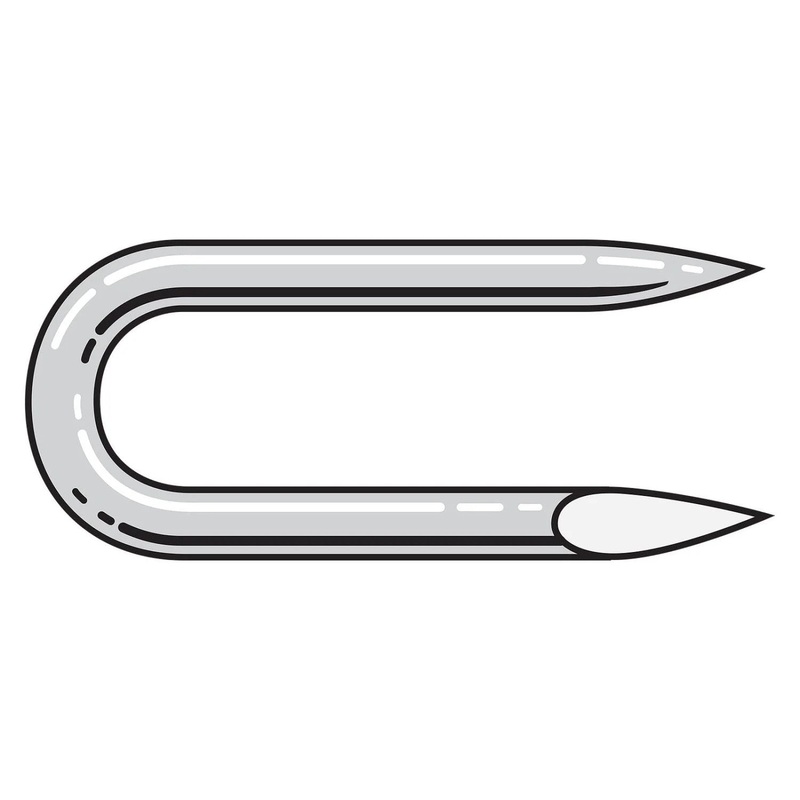 Simpson S13125FSB Strong-Tie 1-1/4 13 Gauge Fencing Staples – 304 Stainless Steel (25 lb. Pkg)