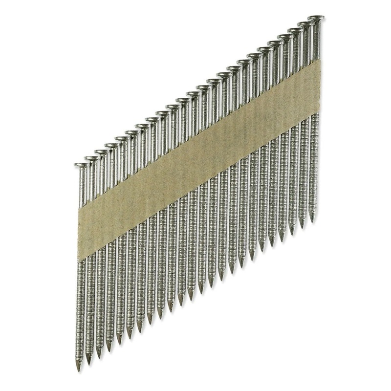 Simpson S300T31250 Strong-Tie 31 Degree Paper Tape Clipped Head Ring-Shank Nail (250 Pack)