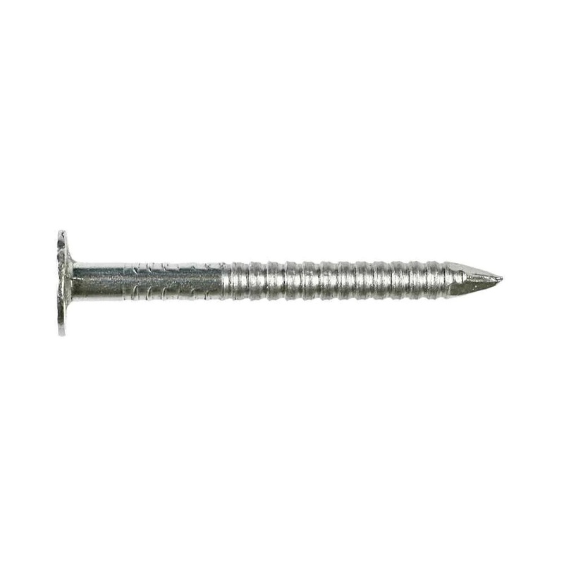 Simpson S310ARNB Strong-Tie 3d 1-1/4 Ring Shank Roofing Nail 304 Stainless Steel (25 lb)
