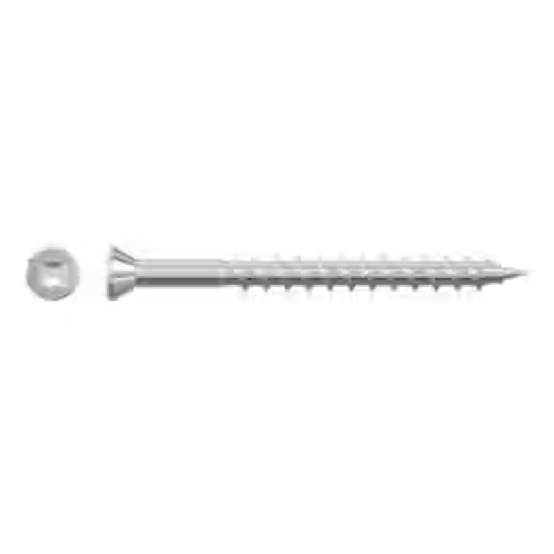 Simpson SSDTH2S Quik Drive Trim-Head Screw Sharp Point Collated #7 x 2-1/2 Type 305 Stainless Steel (1500 Pack)