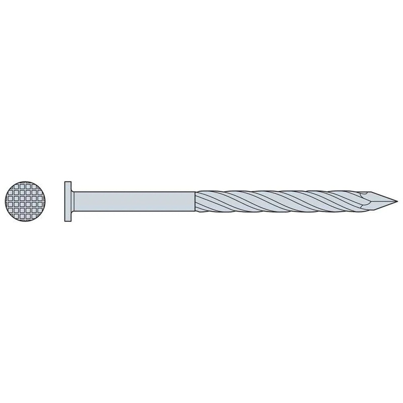 Simpson T6SBX1 Strong-Tie 2 – 12 Gauge Screw Shank Box Nails – 316 Stainless Steel (1 lb)