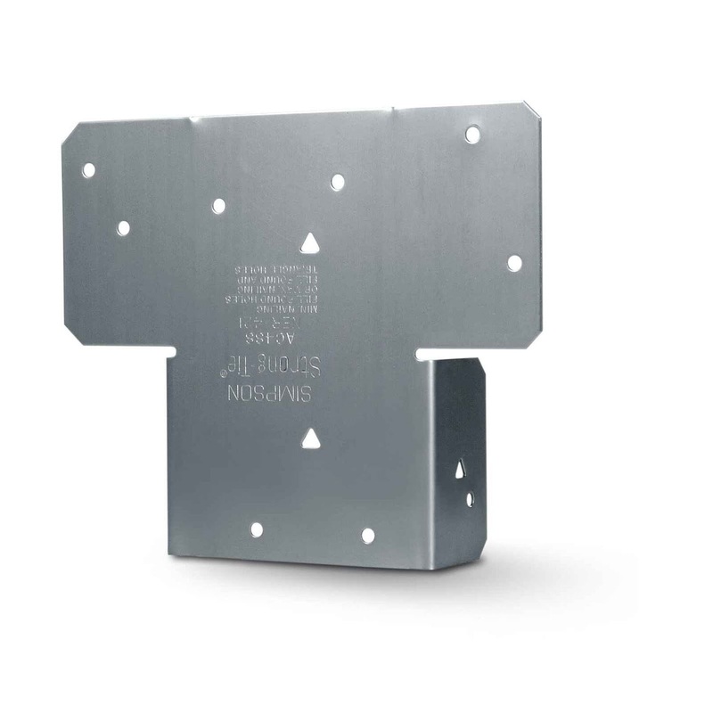 Simpson AC4SS Strong-Tie Adjustable Post Cap for 4X Beam – Stainless Steel