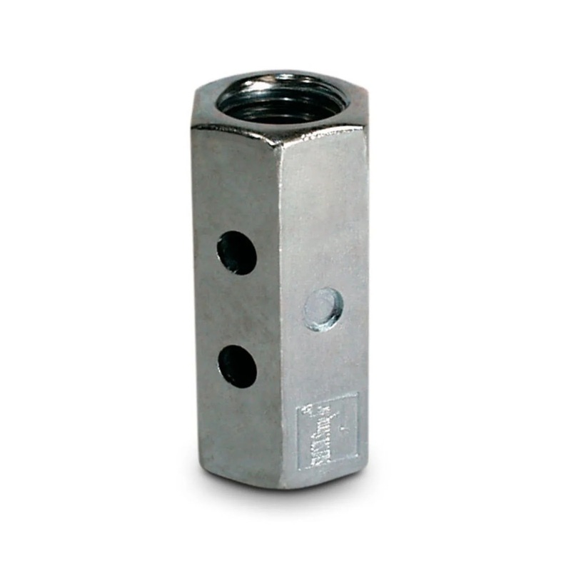 Simpson CNW3/4-5/8 Strong-Tie Coupler Nut with Witness Hole for Threaded Rod Connection