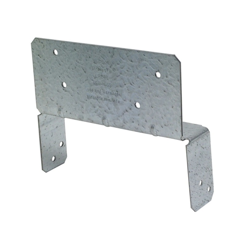 Simpson LPC6Z Strong-Tie Adjustable Post Cap for 6x Lumber with ZMAX Finish