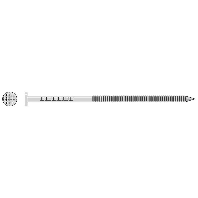 Simpson T12ABN5 Strong-Tie 3-1/4 – 10 Gauge Annular Ring Shank Box Nail – 316 Stainless Steel (5 lb. Pkg)