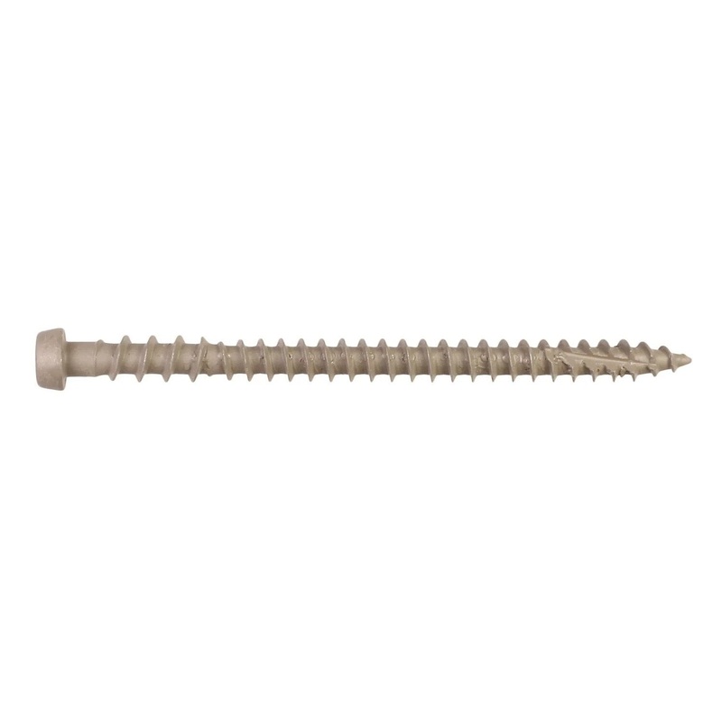 Simpson DCU234SGR01 Quik Drive Collated Composite Decking Screw with Quik Guard Coating (1000 Pack)