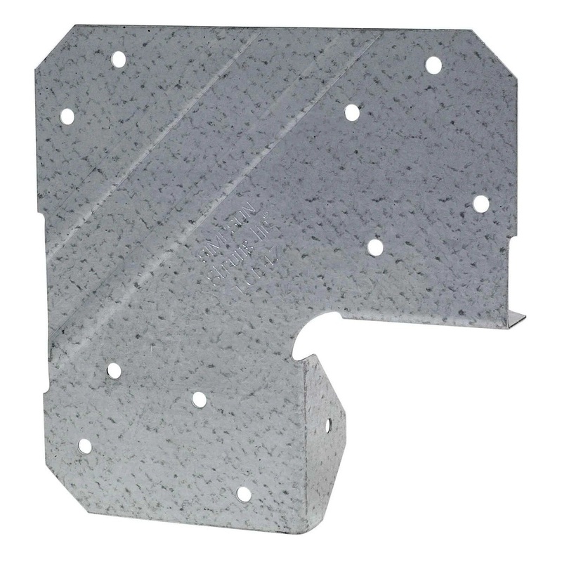 Simpson LCE4SS Strong-Tie Stainless-Steel End Post Cap for 4x