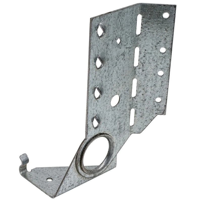 Simpson LSSJ26LZ Strong-Tie Left Side Field Adjustable Jack Hanger ZMAX Finish