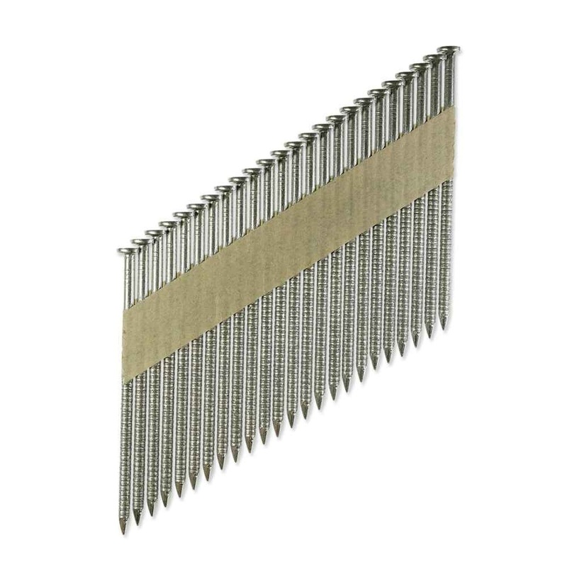 Simpson S11A300T31 Strong-Tie Paper Tape Clipped Head Ring-Shank Nail (1000 Pack)