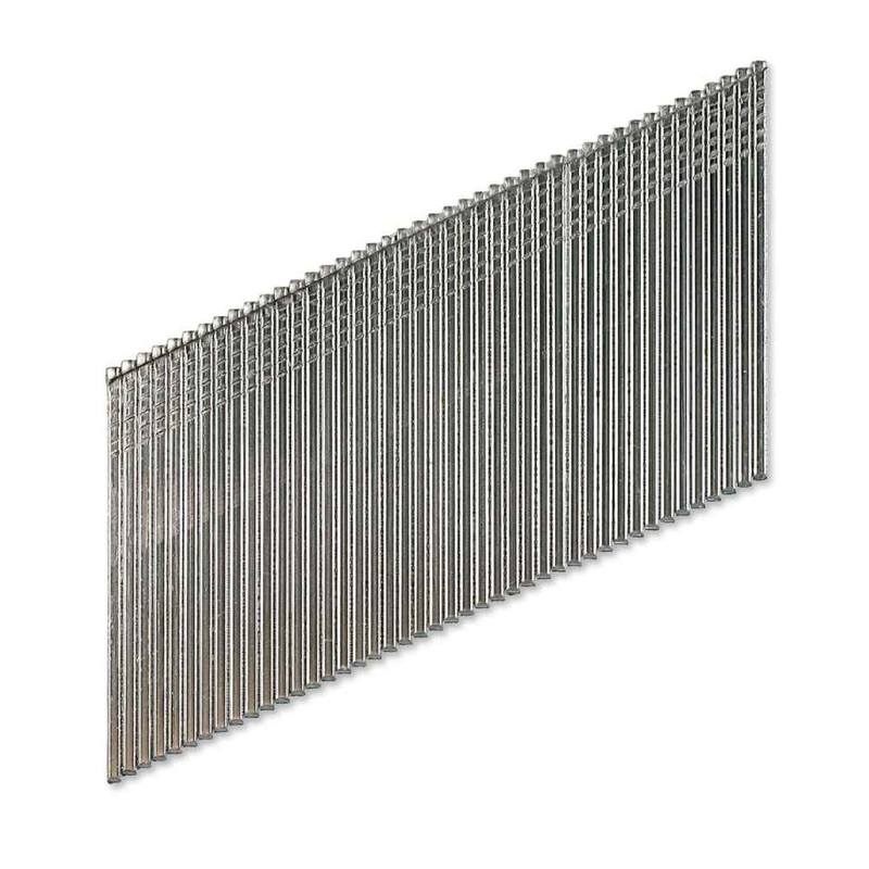 Simpson S15N250FNJ Strong-Tie 25 Degree Angle Adhesive Collation FN-Style 15-Gauge Finishing Nail (3500 Pack)