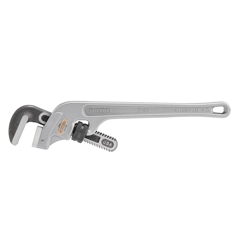 RIDGID 90122 18 Aluminum End Pipe Wrench – Model E-918