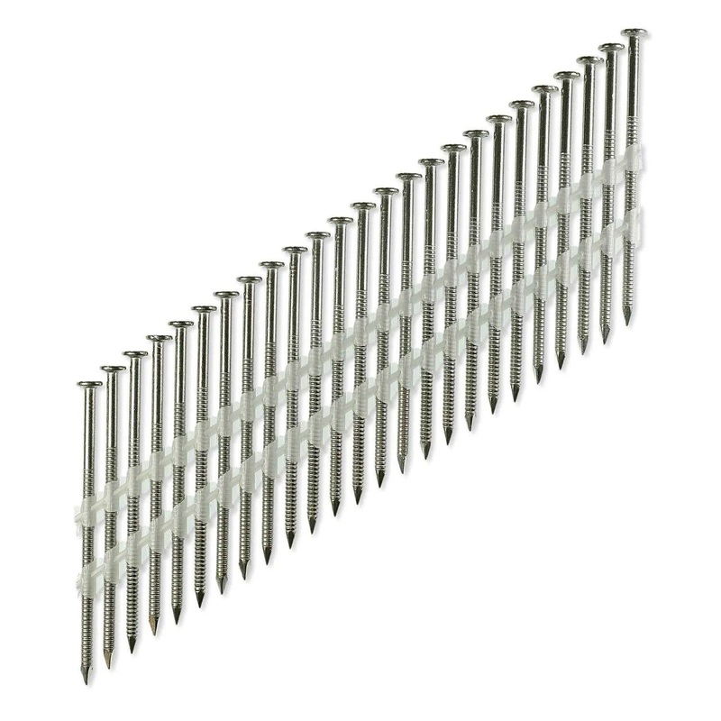 Simpson S11A300P31 Strong-Tie 31 Degree Plastic Strip Full Round Head Ring-Shank Nail (1000 Pack)