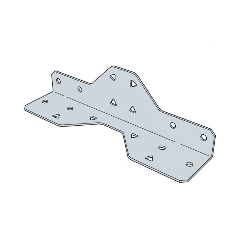 Simpson SFC6.25-R100 Strong-Tie Steel Framing Connector for Cold-Formed Steel Applications (100 Pack)